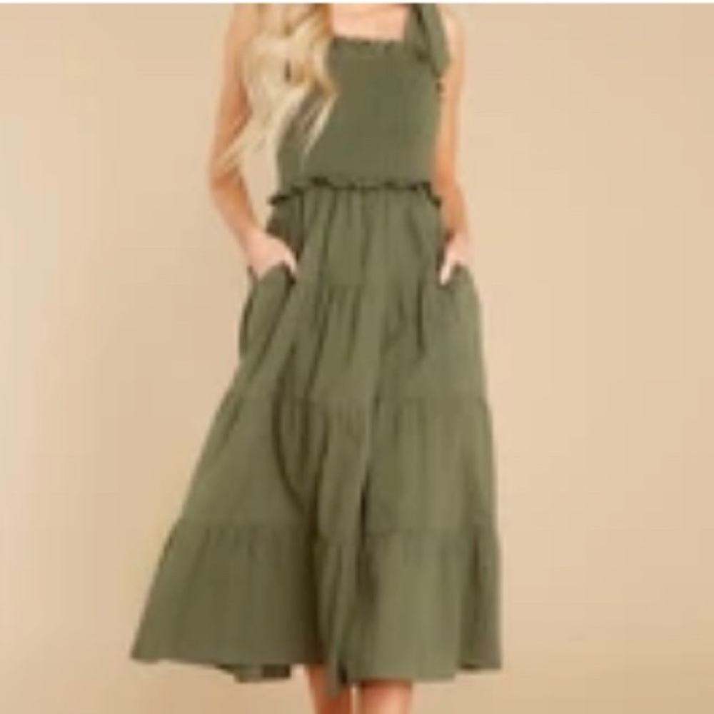 Sweet on Me Olive dress
